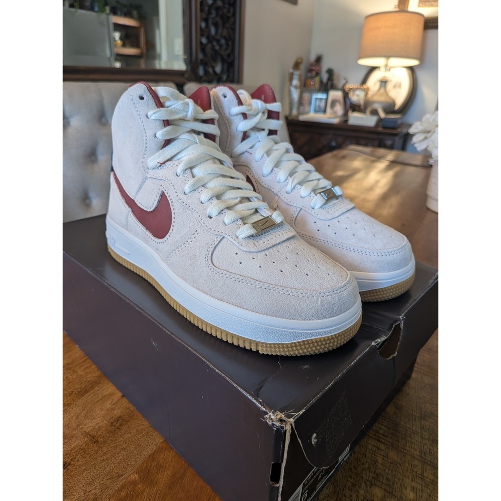 Nike Air Force 1 Sculpt Summit White Team Red DC3509-104 Women's 6 NIB